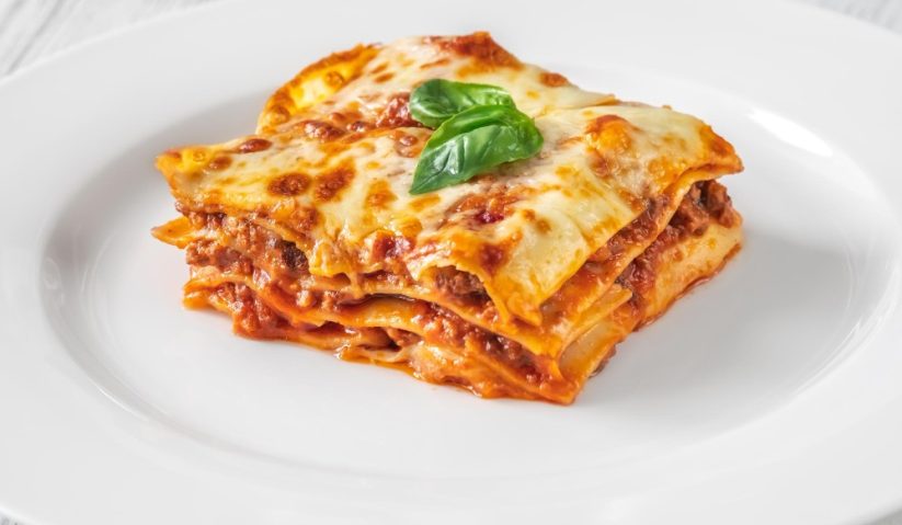 recept na lasagne