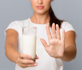 alergia na mlieko