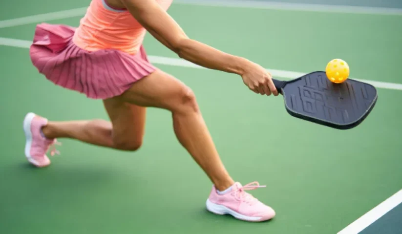pickleball a žena